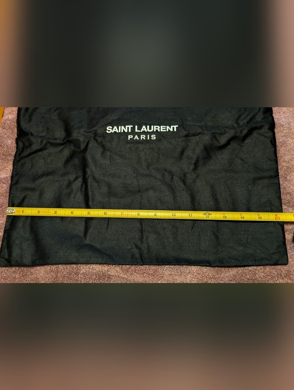 Saint Laurent YSL Dust Bag 16.5x16 Sac de Jour Niki Loulou Handbag Storage See - Picture 7 of 7